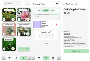 Screenshot of OurGarden
