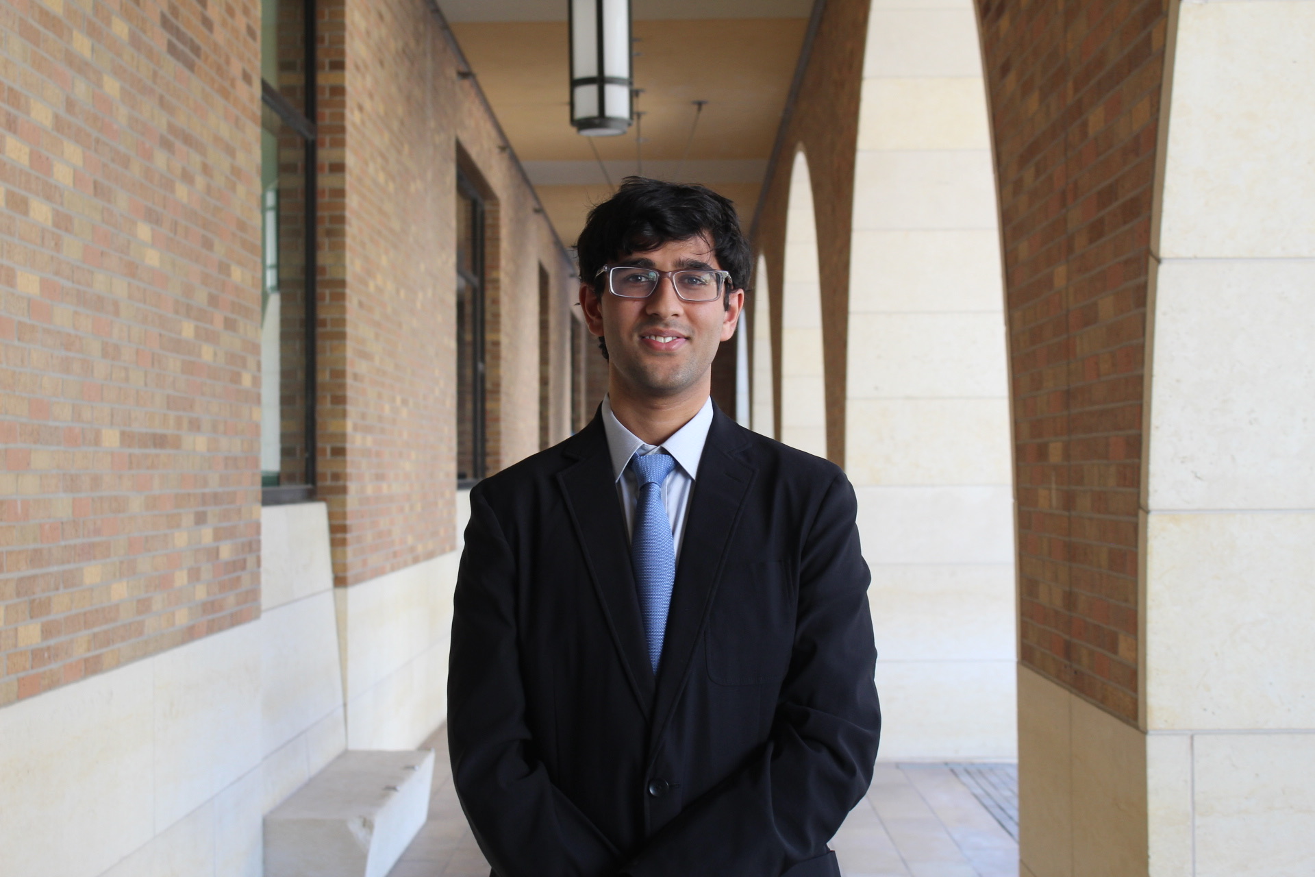 Aarav Kansupada, self-portrait